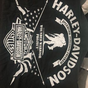 Harley Davidson Wounded Warrior Project 4XL black